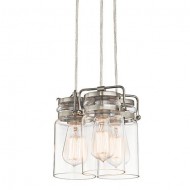 Подвесной светильник Kichler Brinley KL/BRINLEY3 NI Подвесной светильник Kichler Brinley KL/BRINLEY3 NI