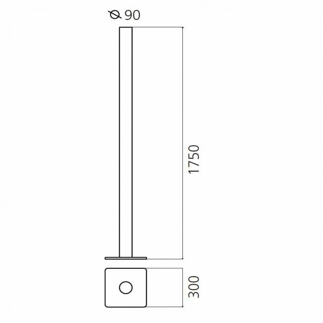 Напольный светильник Artemide Ilio 1640W40APP Напольный светильник Artemide Ilio 1640W40APP