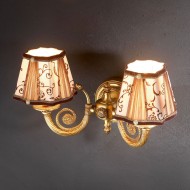 Бра Euroluce Lady A2 gold Transparent Бра Euroluce Lady A2 gold Transparent