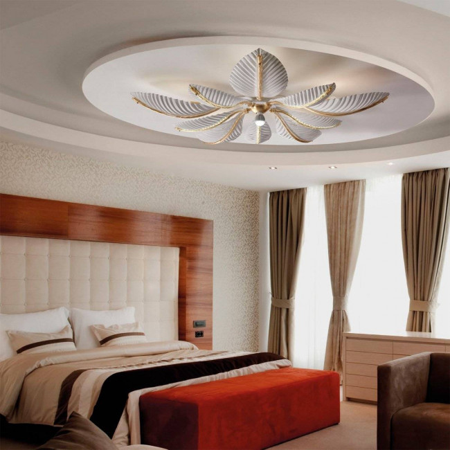 Потолочный светильник Masca Oasi 1852/6PL Gesso Потолочный светильник Masca Oasi 1852/6PL Gesso