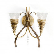 Бра Masca Siberia 1818/A2 Oro acido / Glass 414 Бра Masca Siberia 1818/A2 Oro acido / Glass 414