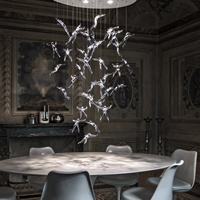 Потолочный светильник Terzani Angel Falls Q10S H4 A9 (24 angels)