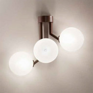 Бра Renzo Del Ventisette Ohlala A14533/3 DEC. 0157 SFERE SATINATE Бра Renzo Del Ventisette Ohlala A14533/3 DEC. 0157 SFERE SATINATE