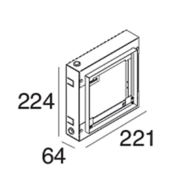 Монтажный корпус Linea Light 60837 Монтажный корпус Linea Light 60837