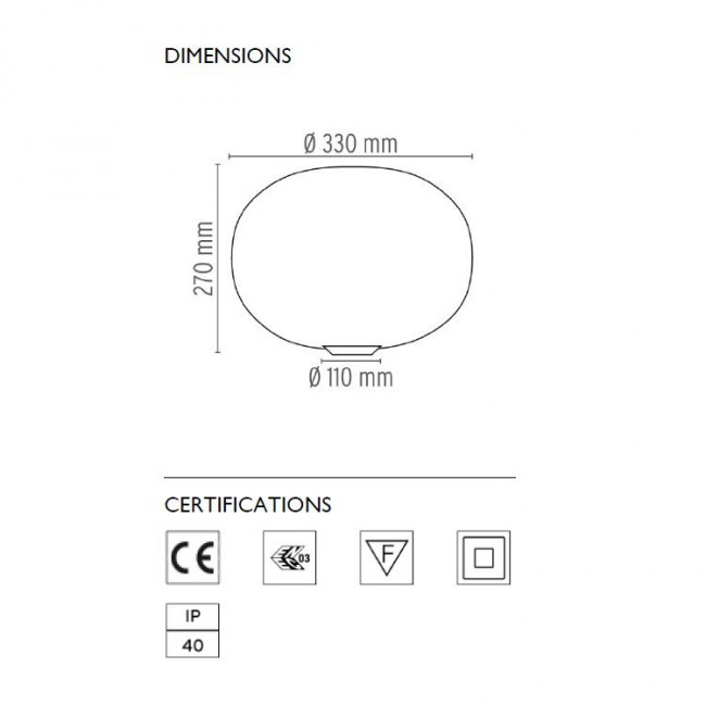 Настольный светильник Flos Glo-Ball Basic 1 F3021000 Настольный светильник Flos Glo-Ball Basic 1 F3021000