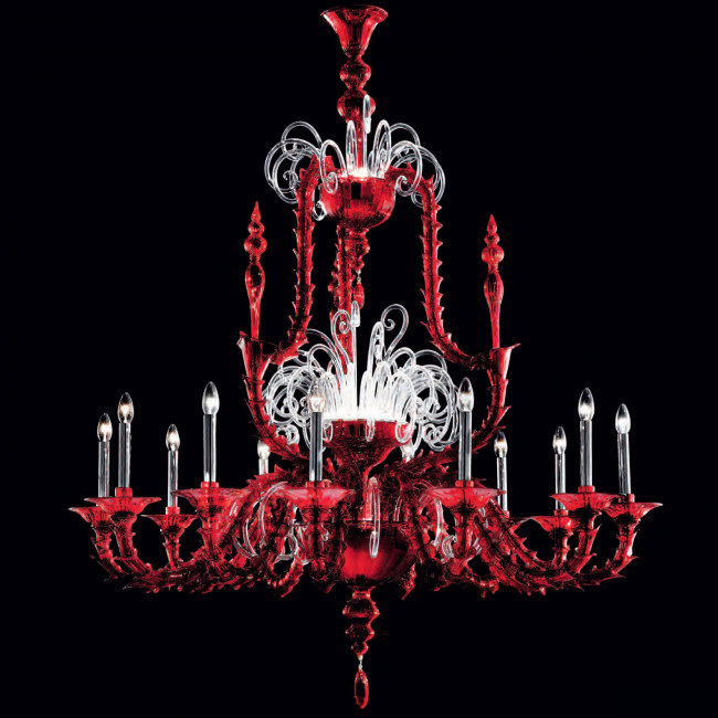 Люстра De Majo VIVALDI K12 LED 0VIVA0K13 red Люстра De Majo VIVALDI K12 LED 0VIVA0K13 red