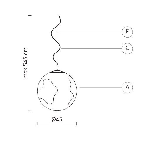 Уличный подвесной светильник Karman Ululi-Ulula SE648PG-EXT Уличный подвесной светильник Karman Ululi-Ulula SE648PG-EXT