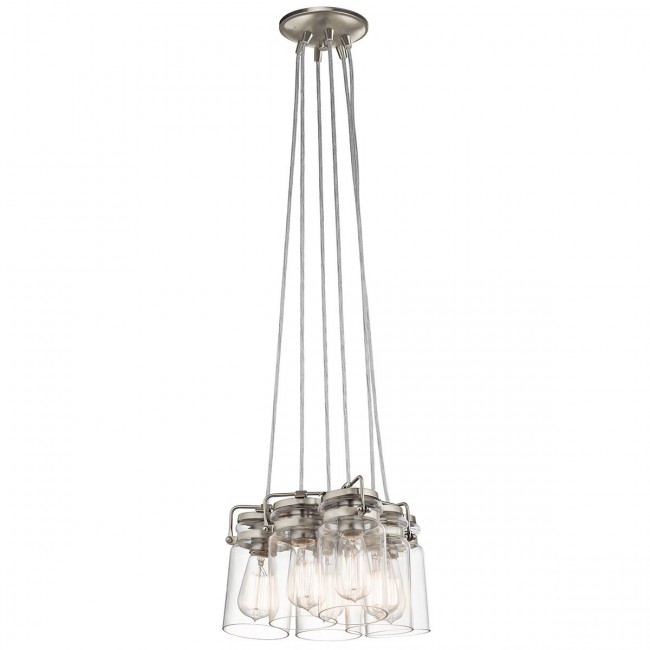 Подвесной светильник Kichler Brinley KL/BRINLEY6 NI Подвесной светильник Kichler Brinley KL/BRINLEY6 NI