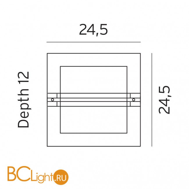 Уличный настенный светильник Norlys Bern 650ST Уличный настенный светильник Norlys Bern 650ST