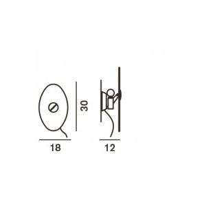 Настенный светильник Foscarini Orbital 0430052 Настенный светильник Foscarini Orbital 0430052