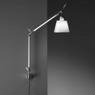 Бра Artemide Tolomeo basculante parete satin 180 A025150 + 0947020A Бра Artemide Tolomeo basculante parete satin 180 A025150 + 0947020A