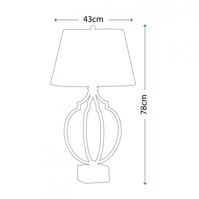 Настольная лампа Feiss Grandeur FE/GRANDEUR TL Настольная лампа Feiss Grandeur FE/GRANDEUR TL