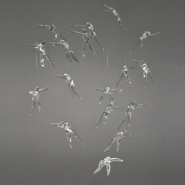 Потолочный светильник Terzani Angel Falls Q11S H4 A9 (18 angels)