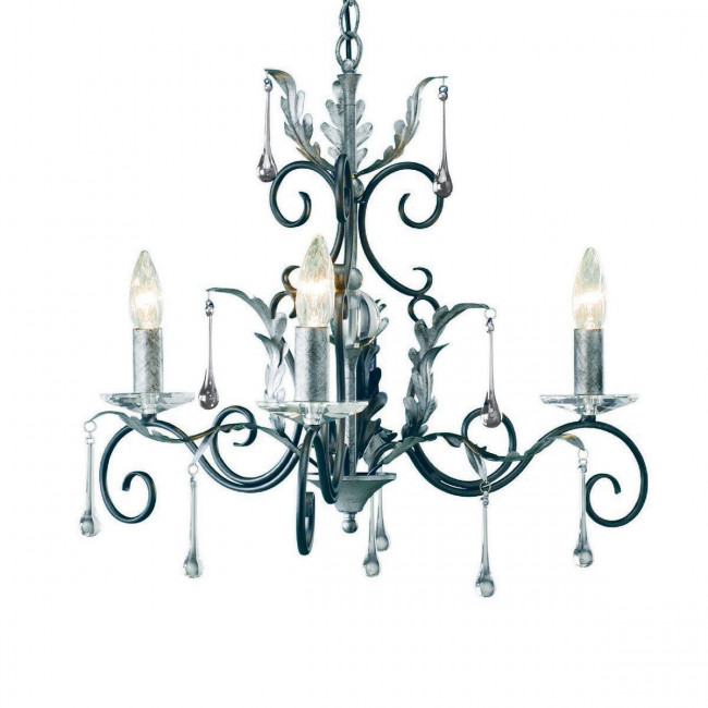 Люстра Elstead Lighting Amarilli AML3 BLK/SILVER Люстра Elstead Lighting Amarilli AML3 BLK/SILVER
