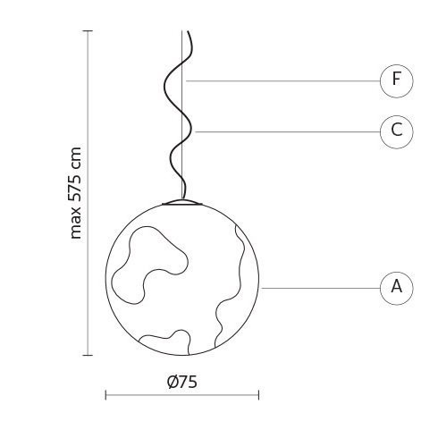 Уличный подвесной светильник Karman Ululi-Ulula SE649GB-EXT Уличный подвесной светильник Karman Ululi-Ulula SE649GB-EXT