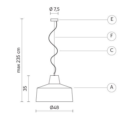 Подвесной светильник Karman Gangster SE642BB Подвесной светильник Karman Gangster SE642BB