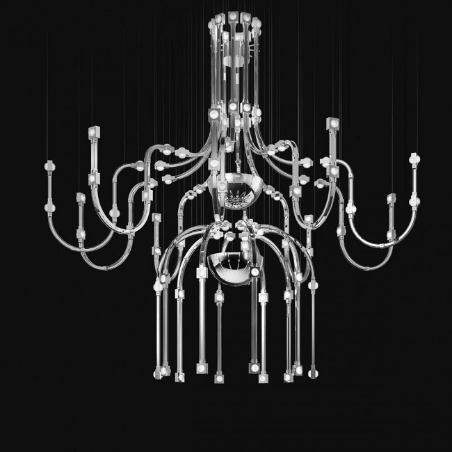 Подвесной светильник Masiero Raqam Q1 BASIC BATCH B – MOD. 3 × 10 + MOD. 4 × 10 + MOD. 3 × 10 CH TR Подвесной светильник Masiero Raqam Q1 BASIC BATCH B – MOD. 3 × 10 + MOD. 4 × 10 + MOD. 3 × 10 CH TR