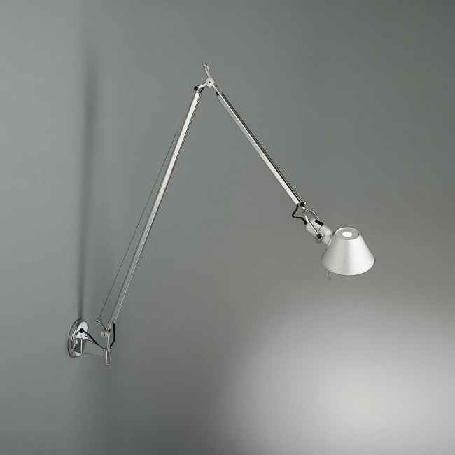 Бра Artemide Tolomeo braccio led aluminium with dimmable switch A046050 Бра Artemide Tolomeo braccio led aluminium with dimmable switch A046050