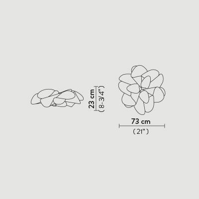 Потолочный светильник Slamp La belle etoile CEILING PRISMA ETO78PLF4001LE000 Потолочный светильник Slamp La belle etoile CEILING PRISMA ETO78PLF4001LE000