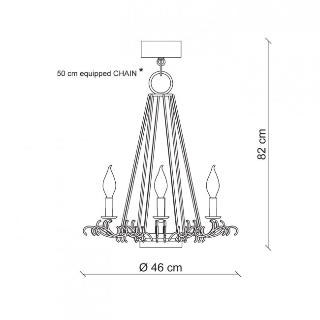 Люстра Baga Morgana 7205 Люстра Baga Morgana 7205