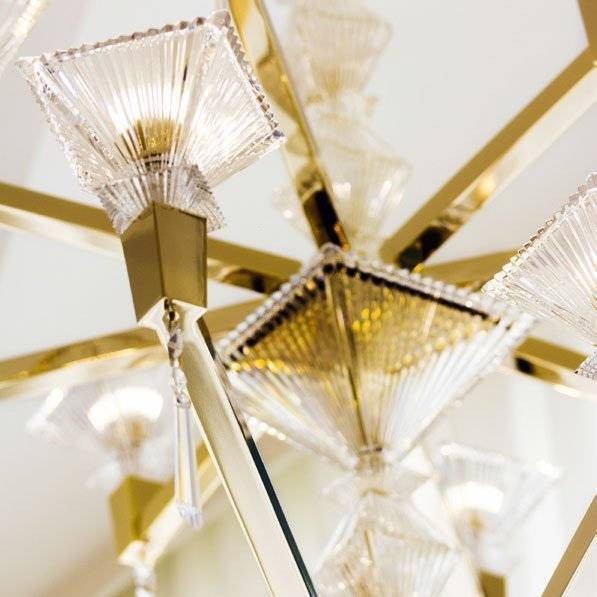 Люстра Beby Group Crystal sand 5100B13 Gold Люстра Beby Group Crystal sand 5100B13 Gold