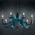 Люстра Euroluce Argo L8 nickel Aquamarine Люстра Euroluce Argo L8 nickel Aquamarine