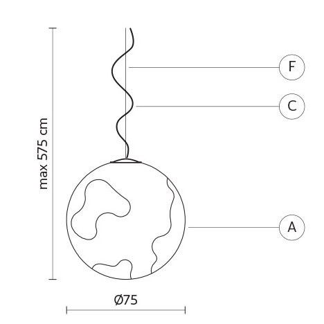 Уличный подвесной светильник Karman Ululi-Ulula SE649GG-EXT Уличный подвесной светильник Karman Ululi-Ulula SE649GG-EXT