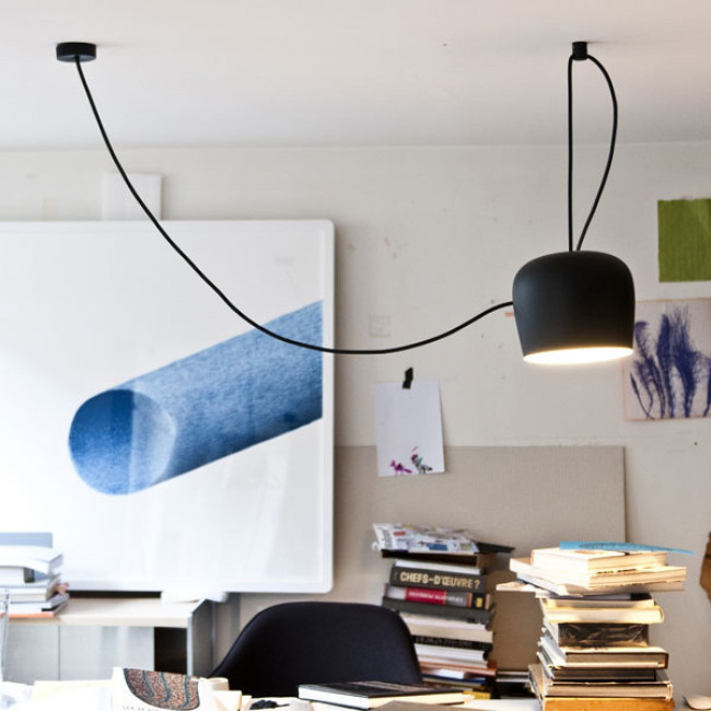 Подвесной светильник Flos AIM Black F0090030