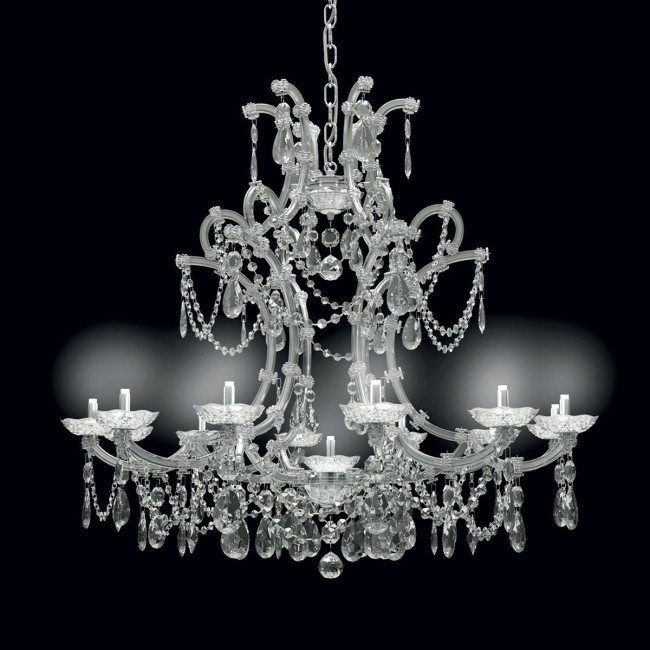 Люстра Masiero Maria Teresa VE 915/12 DW CUT CRYSTAL Люстра Masiero Maria Teresa VE 915/12 DW CUT CRYSTAL