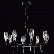 Потолочная люстра De Majo FLUTE K8 0FLUT0K08 Потолочная люстра De Majo FLUTE K8 0FLUT0K08