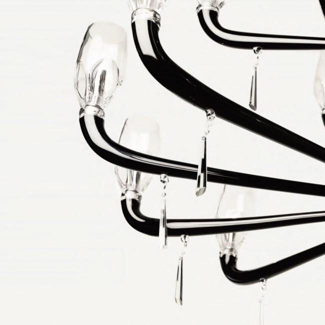 Потолочная люстра De Majo FLUTE K8 0FLUT0K08 Потолочная люстра De Majo FLUTE K8 0FLUT0K08