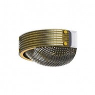 Настенный светильник Beby Group Milano Deco 8030A02 Light gold Smoked Glass Настенный светильник Beby Group Milano Deco 8030A02 Light gold Smoked Glass