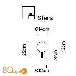 Настольная лампа Fabbian Lumi F07 B27 01