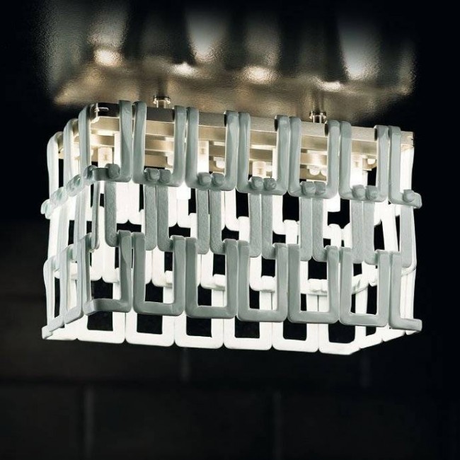 Потолочный светильник Morosini Evi Style Tessuti PL 60 MINI ES0101PL08BLAL Потолочный светильник Morosini Evi Style Tessuti PL 60 MINI ES0101PL08BLAL