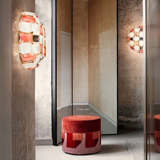 Потолочный светильник Slamp Mida CEILING ROSE MID78PLF0000PK000 Потолочный светильник Slamp Mida CEILING ROSE MID78PLF0000PK000