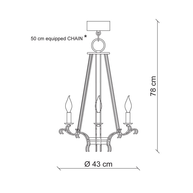 Люстра Baga Morgana 7207 Люстра Baga Morgana 7207
