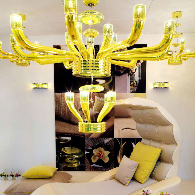 Люстра Beby Group Diadema 5450B01 Chrome Lemon Ice Люстра Beby Group Diadema 5450B01 Chrome Lemon Ice