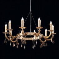 Люстра Beby Group Privilege 0240B03 Light gold Golden Portoino SW Jet Golden Teak Люстра Beby Group Privilege 0240B03 Light gold Golden Portoino SW Jet Golden Teak