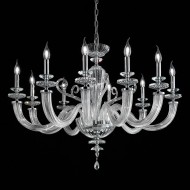 Люстра Euroluce Atalia L10 silver Clear Люстра Euroluce Atalia L10 silver Clear