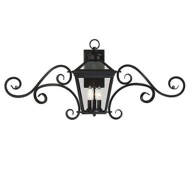 Уличный настенный светильник Savoy House Ellijay 5-143-BK Уличный настенный светильник Savoy House Ellijay 5-143-BK