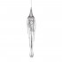 Подвесной светильник DeLight Collection Goddess Tears P68009S-1H chrome Подвесной светильник DeLight Collection Goddess Tears P68009S-1H chrome