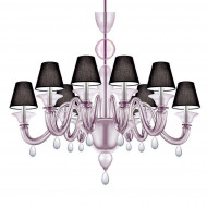 Люстра La Murrina Drop S/10 black