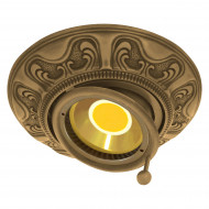 Встраиваемый спот (точечный светильник) FEDE Lighting Toscana Siena Swivel Tilt FD1037RPB