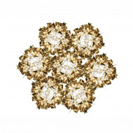 Подвесной светильник Slamp Veli 7 SUSPENSION GOLD VEL78SOS0006O_000 Подвесной светильник Slamp Veli 7 SUSPENSION GOLD VEL78SOS0006O_000