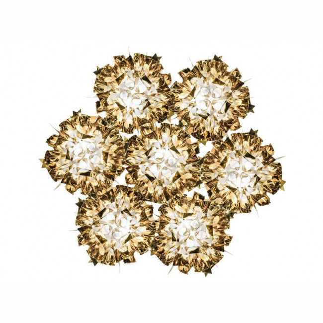 Подвесной светильник Slamp Veli 7 SUSPENSION GOLD VEL78SOS0006O_000 Подвесной светильник Slamp Veli 7 SUSPENSION GOLD VEL78SOS0006O_000