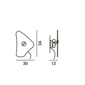 Настенный светильник Foscarini Orbital 0430054 Настенный светильник Foscarini Orbital 0430054