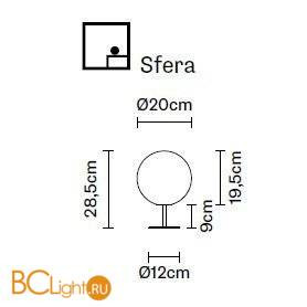 Настольная лампа Fabbian Lumi F07 B31 01