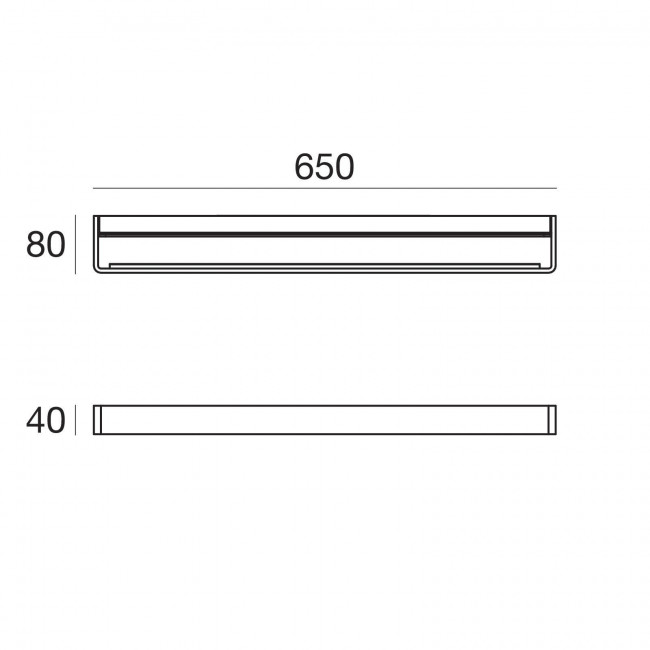 Настенный светильник Linea Light Metal 90325 Настенный светильник Linea Light Metal 90325