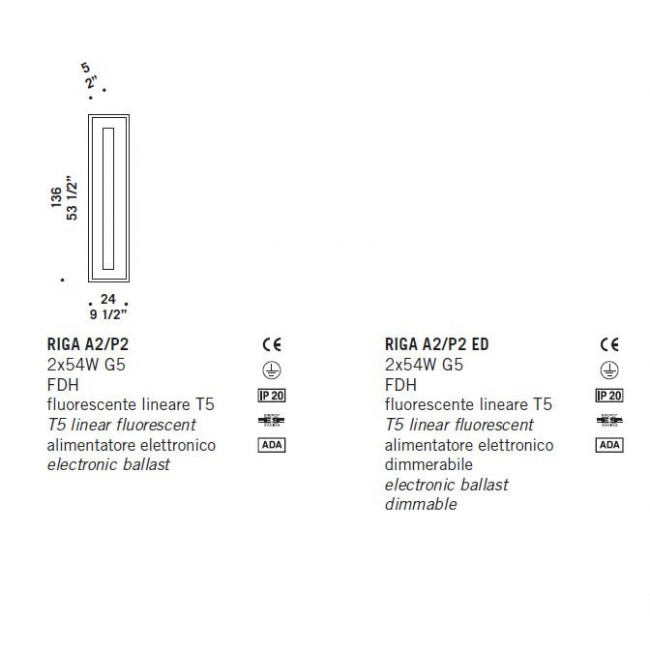 Потолочный светильник De Majo RIGA A2/P2 ED 0RIGA0P21 Потолочный светильник De Majo RIGA A2/P2 ED 0RIGA0P21