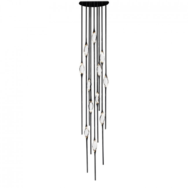 Подвесной светильник DeLight Collection pezzo OM82111-12 pearl black